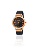 Relógio Euro Feminino Glitz Rose