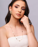 Brinco Folha Detalhada Banhado a Ouro 18k