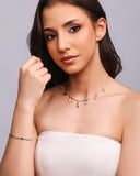 Brinco Ear Cuff Ondulado Ródio Branco