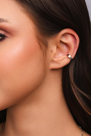 Piercing Fake Liso Ródio Branco