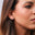 Brinco Argola Click Cravejado Colorido Banhado a Ouro 18K