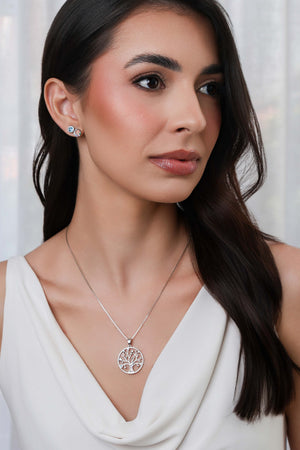 Circulo Colorido 8 mm Ródio Branco