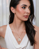 Brinco Argola Click Cravejada Cristal Banhado a Ouro 18K