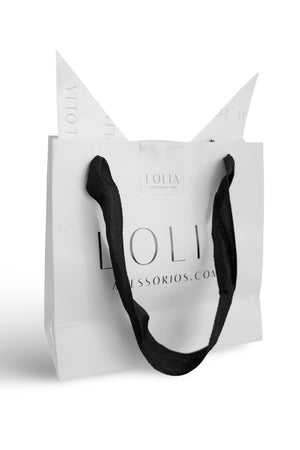 Kit Embalagem Presente Lolia - sacola, seda, adesivo