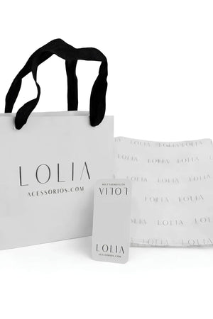 Kit Embalagem Presente Lolia - sacola, seda, adesivo