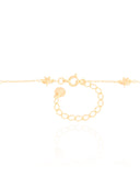 Choker Elos Mini Estrelas Banhado a Ouro 18K