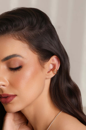 Piercing Encaixe Filetes Banhado a Ouro 18K