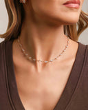 Choker Zircônias Oval Banhado a Ouro 18K