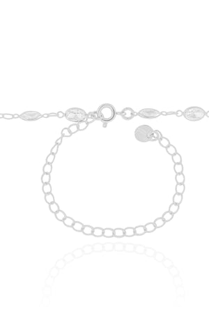 Choker Zircônias Oval Ródio Branco