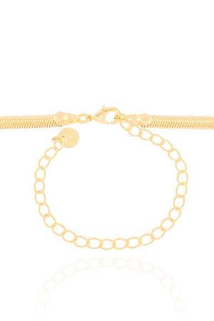 Choker Snaker Banhado a Ouro 18K