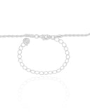 Choker Cordão Baiano 2 mm Ródio Branco