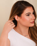 Anel Zircônia Colorida Tamanho 20 Banhado a Ouro 18K