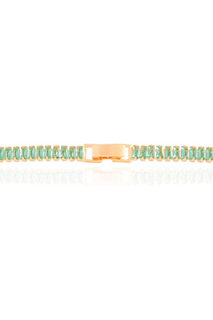 Choker Turmalina Banhado a Ouro 18K