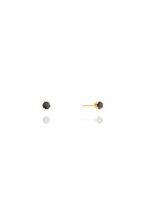 Brinco Ponto de Luz Preto 3 mm