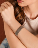 Pulseira Malha Chata 19 cm