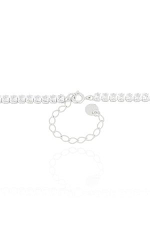 Choker Rivieira Cristal 4 mm