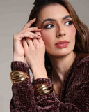 Bracelete Três Peças Lisas