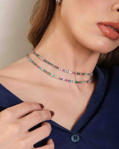 Choker Riviera Colorida - 33 cm