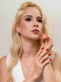 Brinco Argola com Cruz Lisa