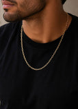 Gargantilha Masculina Longa Elos 3 mm