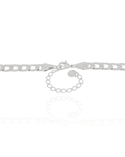 Colar Masculino Grumet Achatada 6 mm - 60 cm