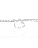 Gargantilha Masculina Longa Grumet Achatada 6mm - 60 cm