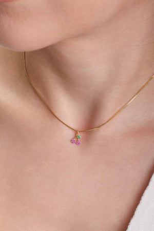 Choker Veneziana com Pingente Cereja
