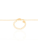 Choker Veneziana Pingente Maça Cravejada Cristal