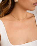 Choker Plaquinhas Corações Flat
