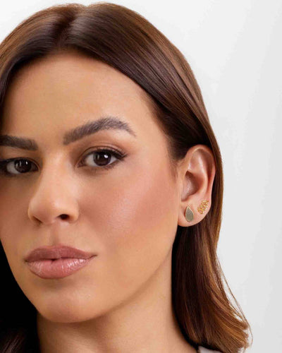 Ear Cuff Gotas Vazadas Lisa