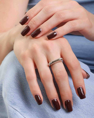 Anel Bold Quadrado Liso