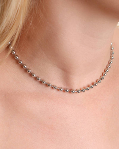 Choker Bolinhas Lisas