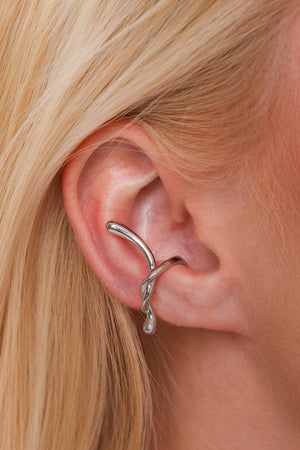 Par Piercing Fake Orgânico Torcido Liso