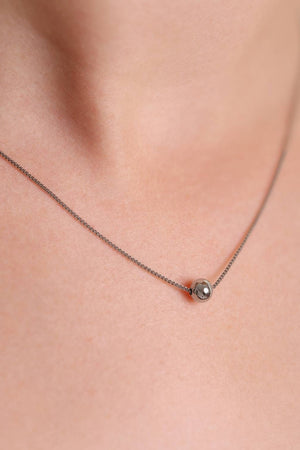 Choker Veneziana Pingente Bolinha Lisa