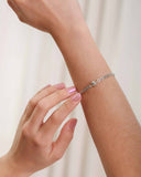 Pulseira Corrente Modelo Cartier com Bolinha Lisa