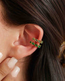 Piercing Fake Gotas Cravejadas Turmalina