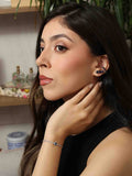 Piercing Fake Gotas Cravejadas Safira Azul