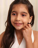 Conjunto Infantil Esmaltado Flamingo Rosa