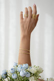 Pulseira Bracelete Tubo 3 mm Liso aberto