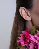 Piercing Fake com Filetes Cravejado Cristal