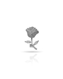 Broche Flor Cravejado Cristal