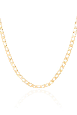 Choker Elos Grumet Banhado a Ouro 18K