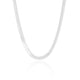 Choker Fita Ródio Branco