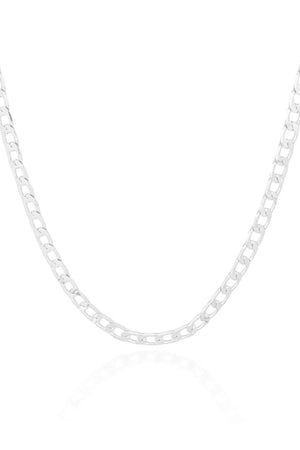 Choker Elos Grumet Ródio Branco