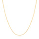 Gargantilha Piastrine 2 mm Banhado a Ouro 18K