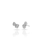 Brinco Ponto de Luz Duplo Cristal