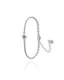 Pulseira Corrente Modelo Cartier com Bolinha Lisa
