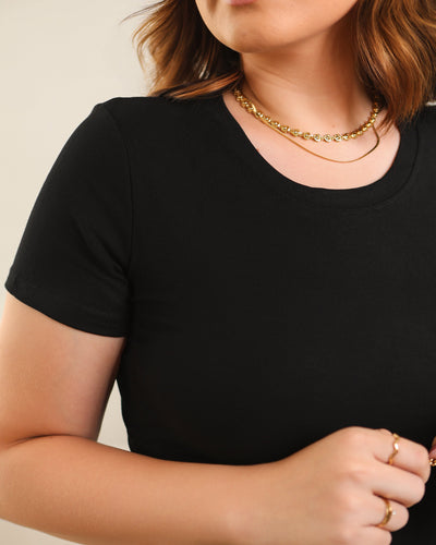 Blusa Drapeada Assimétrica