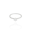 Anel Solitario Cristal