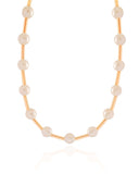 Choker Canutilhos Pérolas Banhado a Ouro 18K